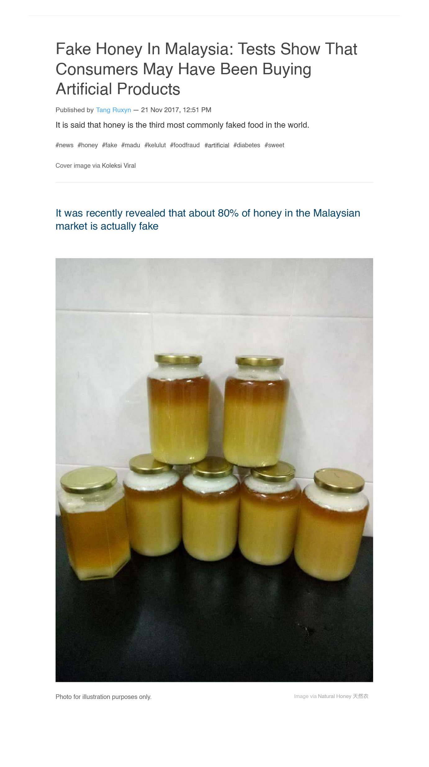 Malaysia Best Pure Organic Honey Producer – MELIPOLY